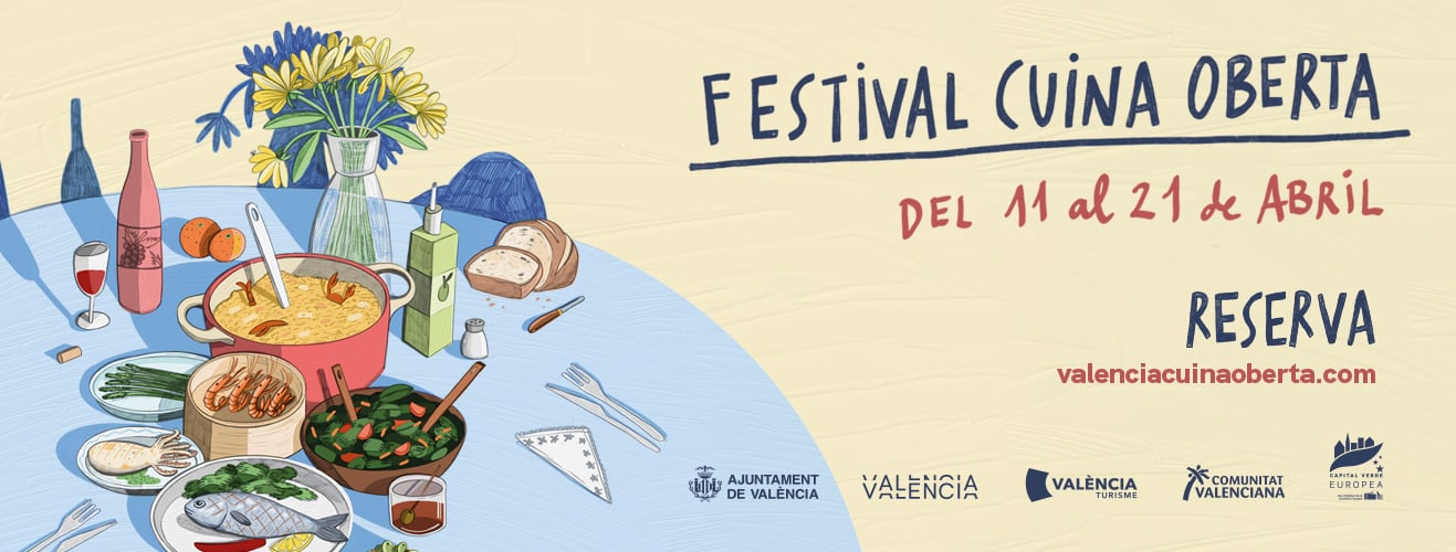 ¡Abrimos reservas para el Festival València Cuina Oberta! 