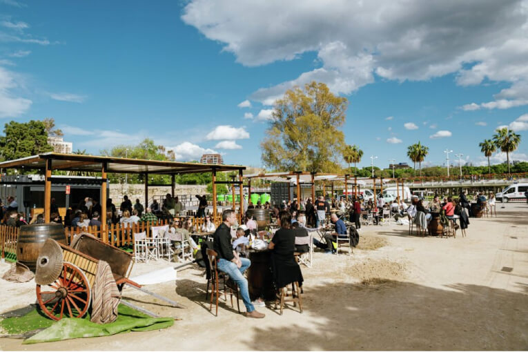 La Feria del Vino Proava llega al Jardín de Turia con catas, música y talleres